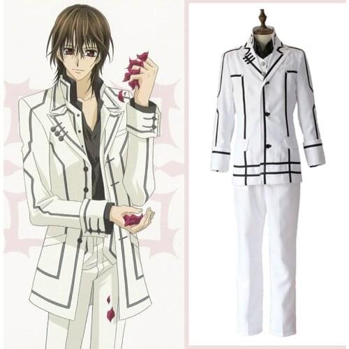 Anime Vampire Knight Cosplay Costumes Kaname Kuran Cosplay Costume Uniform Halloween Party Vampire Cosplay Costume