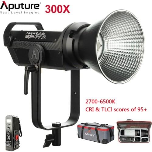 Aputure LS 300X Studio Light 2700-6500K LED Photography Lighting For Camera 2.4G Sidus Mesh Video Photo Light 300X Update 300DII