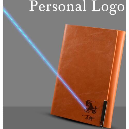 Paperboat PU Leather A5 Loose Leaf Notebook Logo Custom Stationery Company Rings Notepad Spiral Travelers Writing Pads