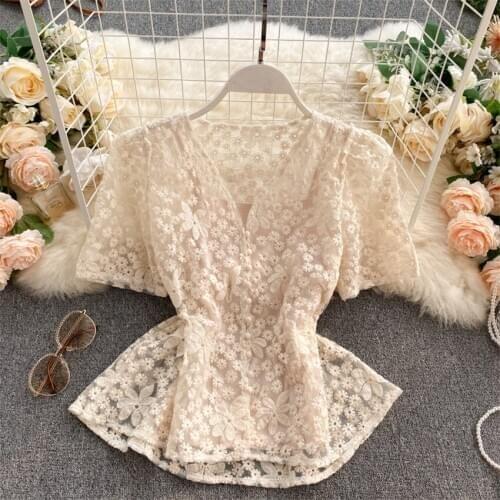 Блузки с коротким рукавом Gowyimmes China At AliExpress