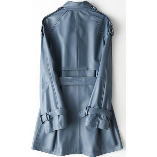 2020 New Real Sheepskin Coat Genuine Leather Jacket Women Spring Autumn Korean Womens Leather Jackets HQ19-CJX19026A