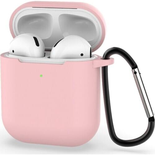 Mini Cute Cases for Airpods 2nd Generation Protective Earphone Cover Case for Apple airpods2 with Carabiner LX9B