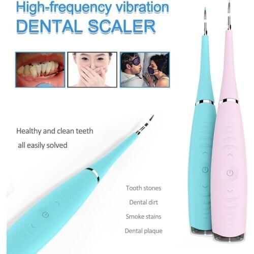 New Electric Ultrasonic Sonic Dental Scaler Tooth Calculus Remover Cleaner Tooth Stains Tartar Tool Tartar Whiten Teeth Cleaner