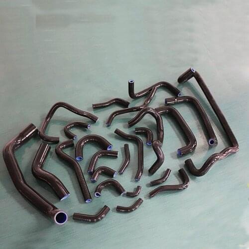 Fit For NISSAN SKYLINE R32 GTR/GT-R RB26DETT 1989-1994 SILICONE HOSE 24PCS EMS Free shipping
