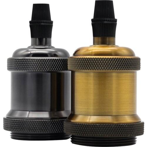 Vintage Lamp Socket Edison Screw lamp Holder E27 Bulb Bases Edison Light Bulb Industrial Hanging Lamp Home Decoration