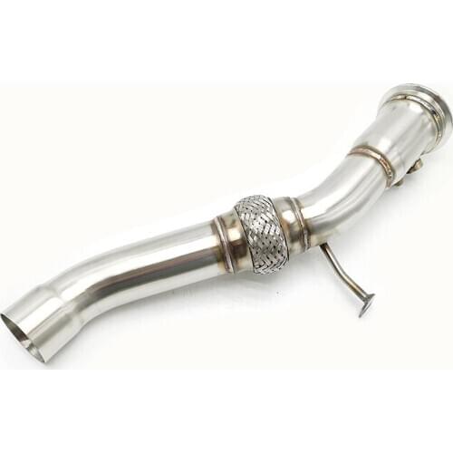 Exhaust Downpipe fit for BMW E90 E60 330D 325D 530D M57N2 DPF OFF Downpipe