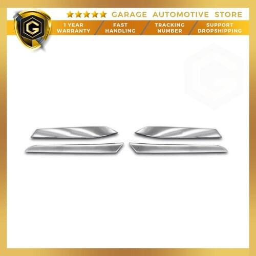 For Volkswagen Passat B8 Stainless Steel Accessory Chrome Stop Eyebrow-2015-2019