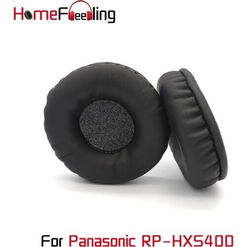 Homefeeling Ear Pads for Panasonic RP-HXS400 Headphones Super Soft Velour Sheepskin Leather Ear Cushions Replacement Accessories
