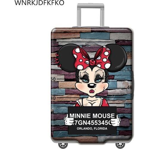 Suitcase Dust Cover 18-32 inch Protective Case For luggage Suitcase Trolley Case Dust Cover Perfect Elastic Travel Accessories