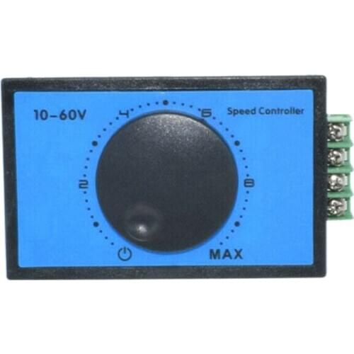 DC 10-60V 12V 18V 24V 48V 20A PWM DC Motor Speed Controller Soft Start Switch