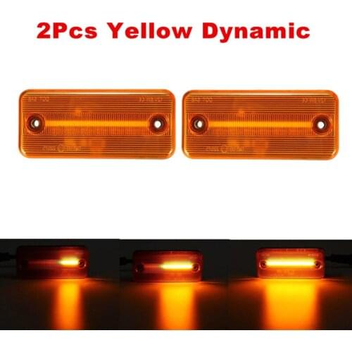 Dynamic Car LED Side Marker Light Turn Signal for Iveco Fiat Ducato Citroen Peugeot Boxer Renault VOLVO Truck