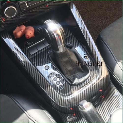 For Volkswagen JETTA 2011 2012 2013 2014 Left Hand Drive Interior Gear Shift Panel Cover Sticker Trim Car Styling