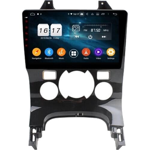 DSP 4gb+64gb PX6 9" Android 10 Car Radio DVD GPS Navigation Bluetooth 5.0 WIFI for Peugeot 3008 2013-2020 Car Multimedia Player