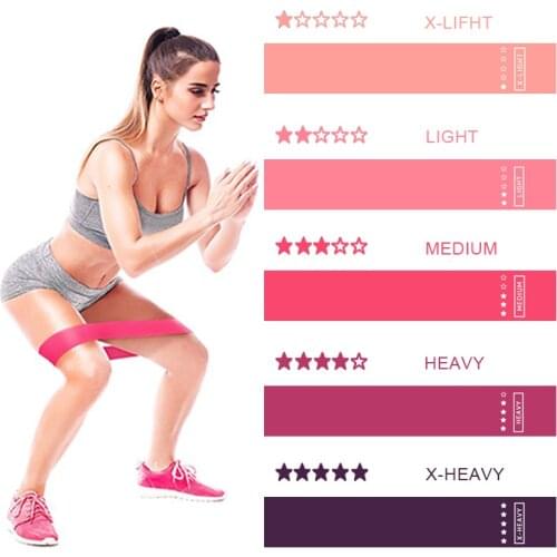 45pcs Elastic Bands For Fitness Resistance Bands