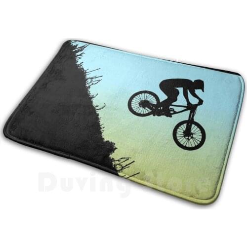Mountain Bike Extream Downhill Carpet Mat Rug Cushion Soft Non - Slip Mountain Bike Bike Trail Running Adventure Mountain