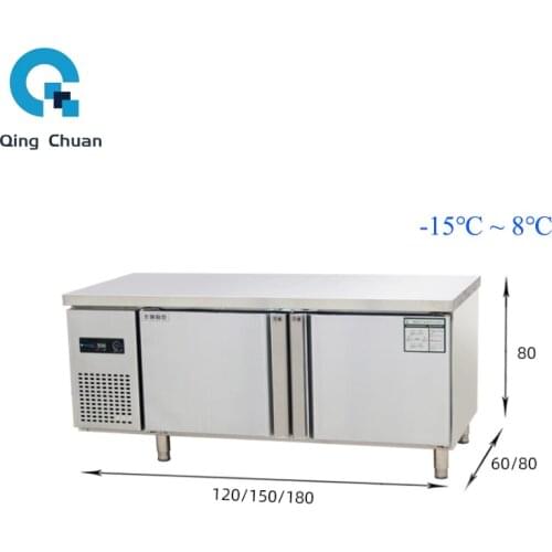 Cold Storage Freezing Machine Commercial Freezer Counter Cabinet Preservation Vegetables Fruits