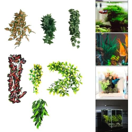 Aquarium Artificial Plant Lifelike Plastic Water Grass Vivid Fish Tank Coral Plant Aquarium Simulation Green Plant Underwater