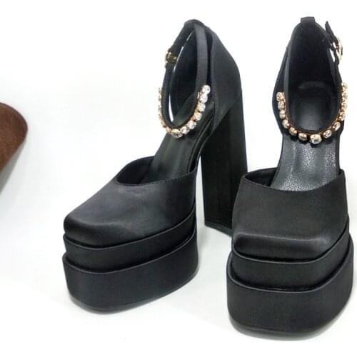 Женские туфли с ремешком Jane deiune China At AliExpress