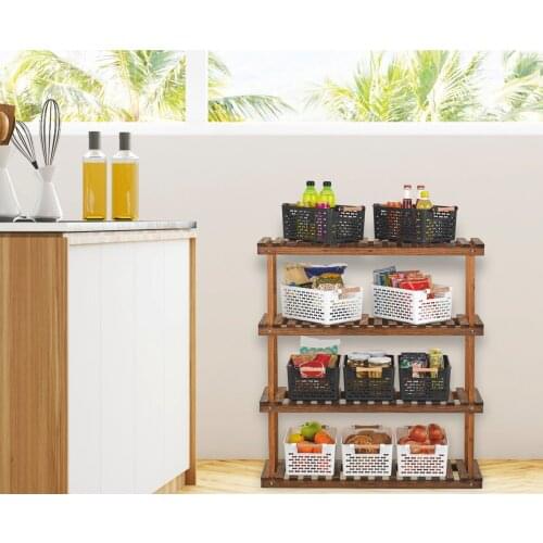 Sampurchase Big size Wooden Handle Regulator Basket (3 PCS)