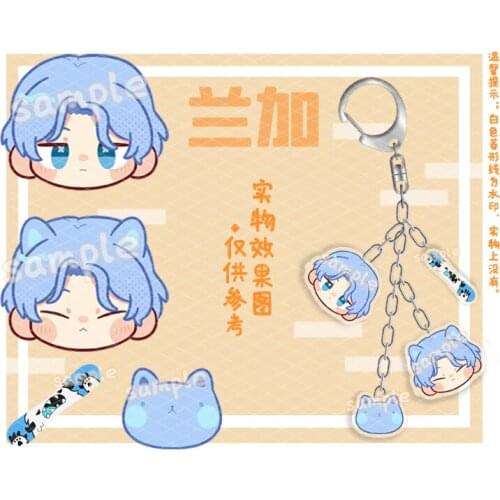 NEW Anime SK8 the Infinity MIYA LANKA Cute Expression Keychain Cartoon Acrylic School Bag Itabag Pendant Keyring Toys Xmas Gifts