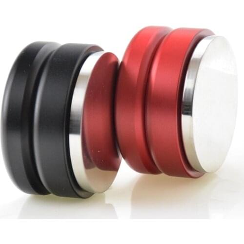 304 Stainless Steel Adjustable Coffee Tamper Coffee Hammer 58.5MM Flat base Coffee Powder Hammer Coffee Machine Accessories