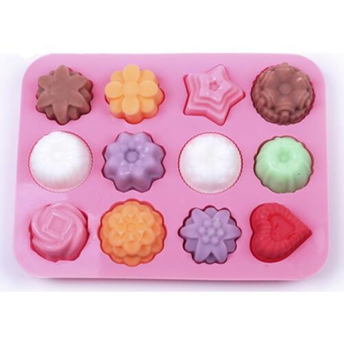 Flower Silicone Cake Mold Pastry Decorating Tool Chocolate Cookies Molds Baking Tools For Cakes D563