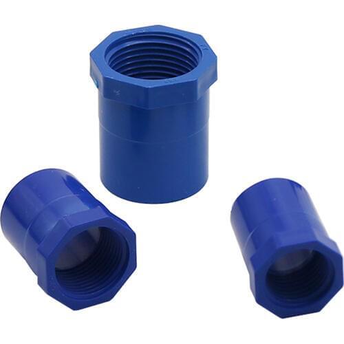 5Pcs PVC Female Thread To 20mm 25mm 32mm Connectors 1/2" 3/4" 1" Internal Thread Hose Repair Connector Garden Water Pipe Fitting