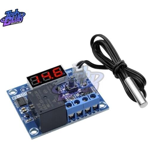 -40-120C LED Digital Temperature Controller Thermostat Switch Board Digital Temperature Control Sensor WX-101W