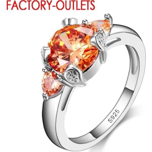 High Quality 925 Rings For Women Brand Fashion Jewerly Engagement Wedding Ring Bague Bijoux Femme