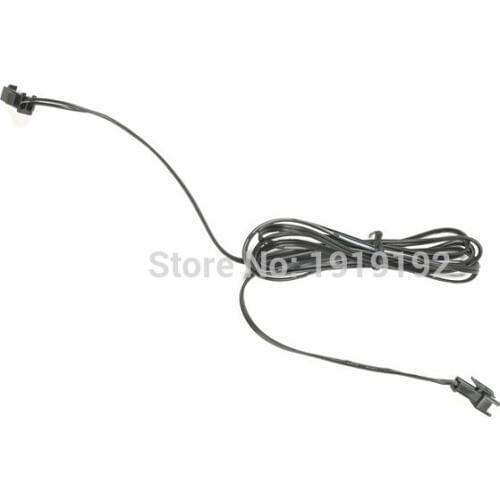 1PCS 120cm long extension Wire (With Male and Female connector on both ends), split, el wire,EL strips as Party Supplies