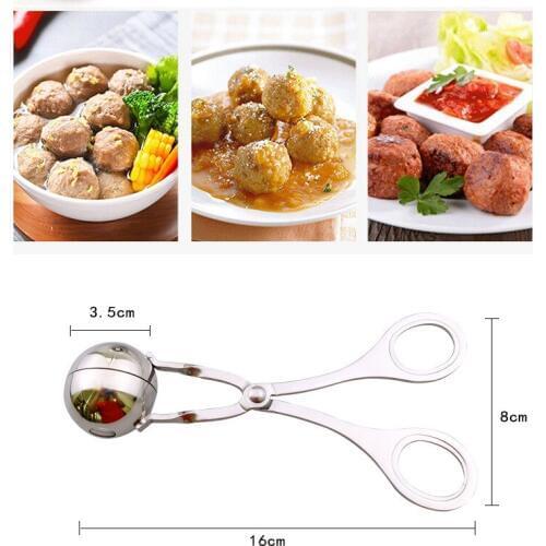 1PC Meatball Clip Meatball Maker Meat Baller Cooking Tool Kitchen Meatball Scoop Ball Maker Kitchen Accessories Cuisine
