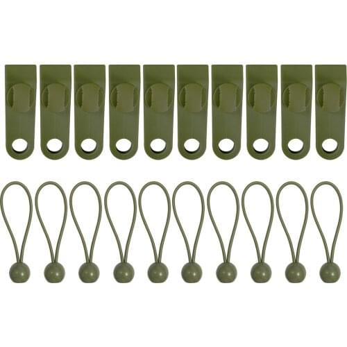 10/20pcs Tarpaulin Windproof Clip Awning Tent Clamp Canopy Elastic Rope Outdoor Camping Anchor Windproof Rope Tarp Fixing Buckle