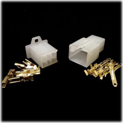 6 Way Motorcycle Electrical Connector fits 5 pin CDI unit Scooter Pit Monkey Quad Dirt Bike