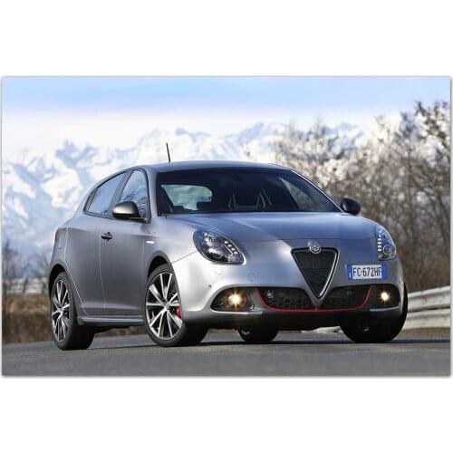 Alfa Romeo Giulietta Veloce Supercar Wallpaper HD Prints Canvas Painting Wall Art Picture Home Decorations