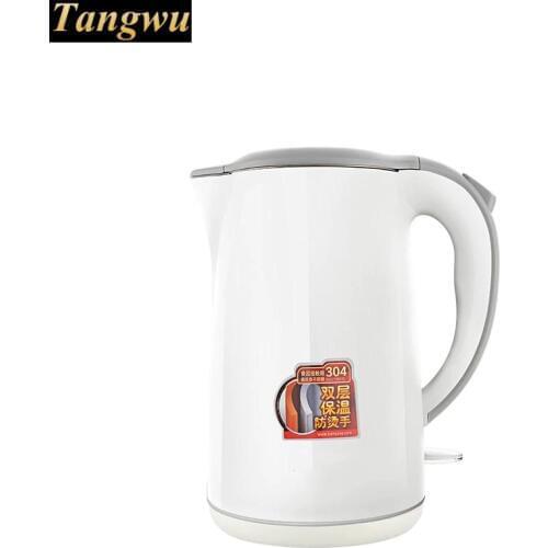 All steel seamless household electric kettle 304 stainless boiling