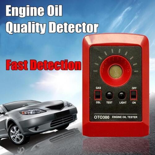 OTO300 Digital Car Oil Tester Portable Automotive Engine Oil Quality Motor Detector Gas Diesel Fluid Analyzer Inspection Tool