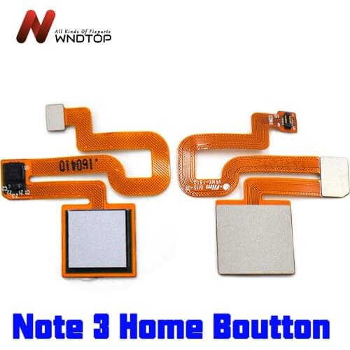 For Xiaomi Redmi Note 3 Home Button FingerPrint Touch ID Sensor Flex Cable Ribbon Replacement Parts Redmi Note 3 Pro Button Key
