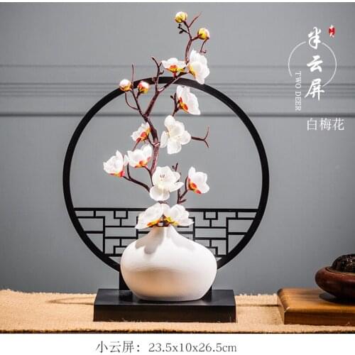 Ceramic New Chinese style zen Flower arranging plum blossom The sitting room place flower vase flower pots decorative gift
