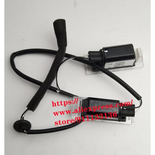 Rear license plate lamp assembly for SAIC Roewe RX5 i6 MG HS GS ZS Rear license plate light cover/wiring harness/ bulb