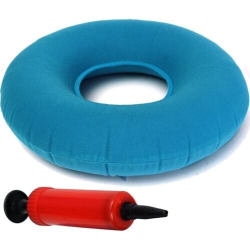 Inflatable Rubber Ring Round Seat Cushion Medical Hemorrhoid Pillow Donut 34cm