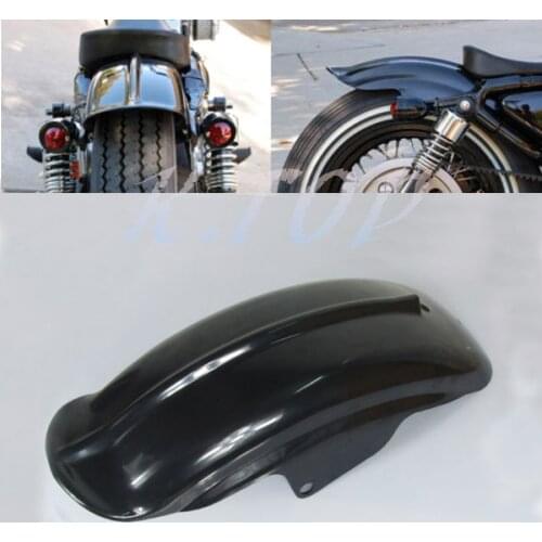 New Black Rear Mudguards Fender Fit For Harley Sportster 883 883R 1200 XL Chopper