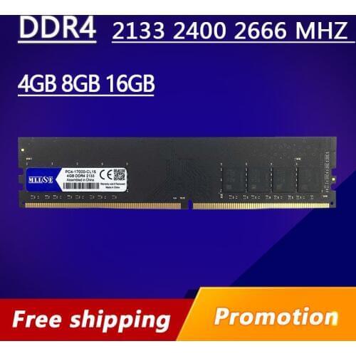 MLLSE DDR4 Desktop RAM DDR4 4GB 8GB 16GB 4G 8G 16G PC Memory ddr4 Motherboard 2133mhz 2400mhz 2666mhz Memoria DIMM