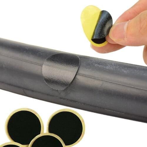 1pcs Bike Ultra Thin Tire Patches Fast Repair Tools Without Glue Mountain/Road Bike Tyre Inner Tube Repair Patches Patch Tools