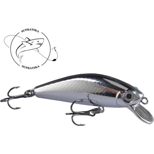 3D Eyes Anti-Corrosion Bionic Professional Fishing Lure Hard Bait Sinking Wobblers Minnow 55mm/6.5g Plastic Fishing Bait