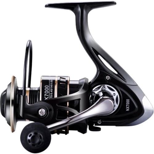 Fishing Reel Spinning Reel Fishing Lure Set Aluminum Spool For Saltwater Rod Fishing