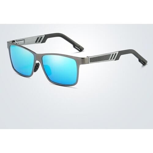 Classic Polarized Sunglasses Men Women Brand Design Driving Square Alloy Frame Sun Glasses Male Goggle UV400 Gafas De Sol