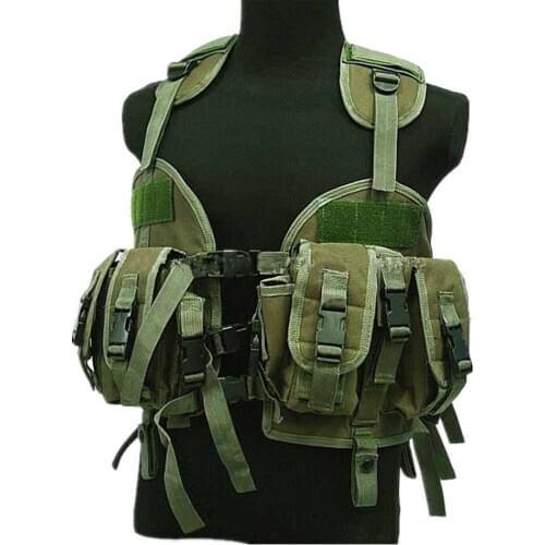 US Navy Seal CQB LBV Modular Assault Vest Coyote Brown OD BK