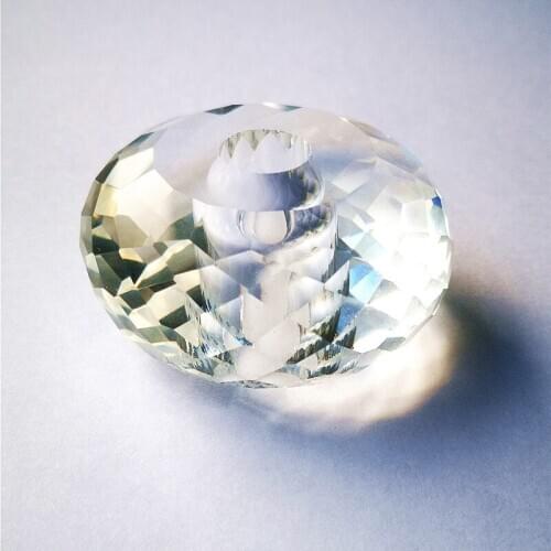 Top Quality 12pcs 60mm K9 Crystal Clear Chandelier Honeycomb Faceted Glass Table Lamp Parts Diy Window Suncatchers For Home Deco