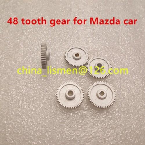 1 piece Original 48 teeth motor Rearview mirror plastic gear for M6 M8 M5 car rearview mirror assembly