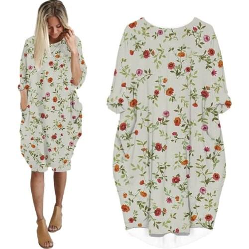 LIASOSO 3D Print Fashion Dress Spring Rose Flower Harajuku Women Dress Long-sleeve Dresses for Women Pink Red Dress